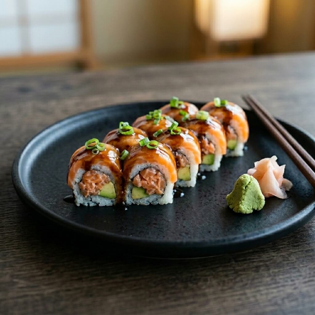 Salmon Roll x 8